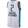Jordan Maglia da basket da uomo NBA All-Star Shai Gilgeous-Alexander 2026 Swingman Dry-Fit Girocollo Senza Maniche jersey IZ4395-101