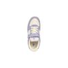 New MLB Chunky Liner Cushioning, Wear Resistant Low Top Kids' Skateboarding Shoes White Purple Kids' 7ASXCA13N-43VOL