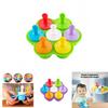 High Quality Food Grade Silicone Mini Ice Lolly Cream Maker Mold Tray For Diy Popsicles