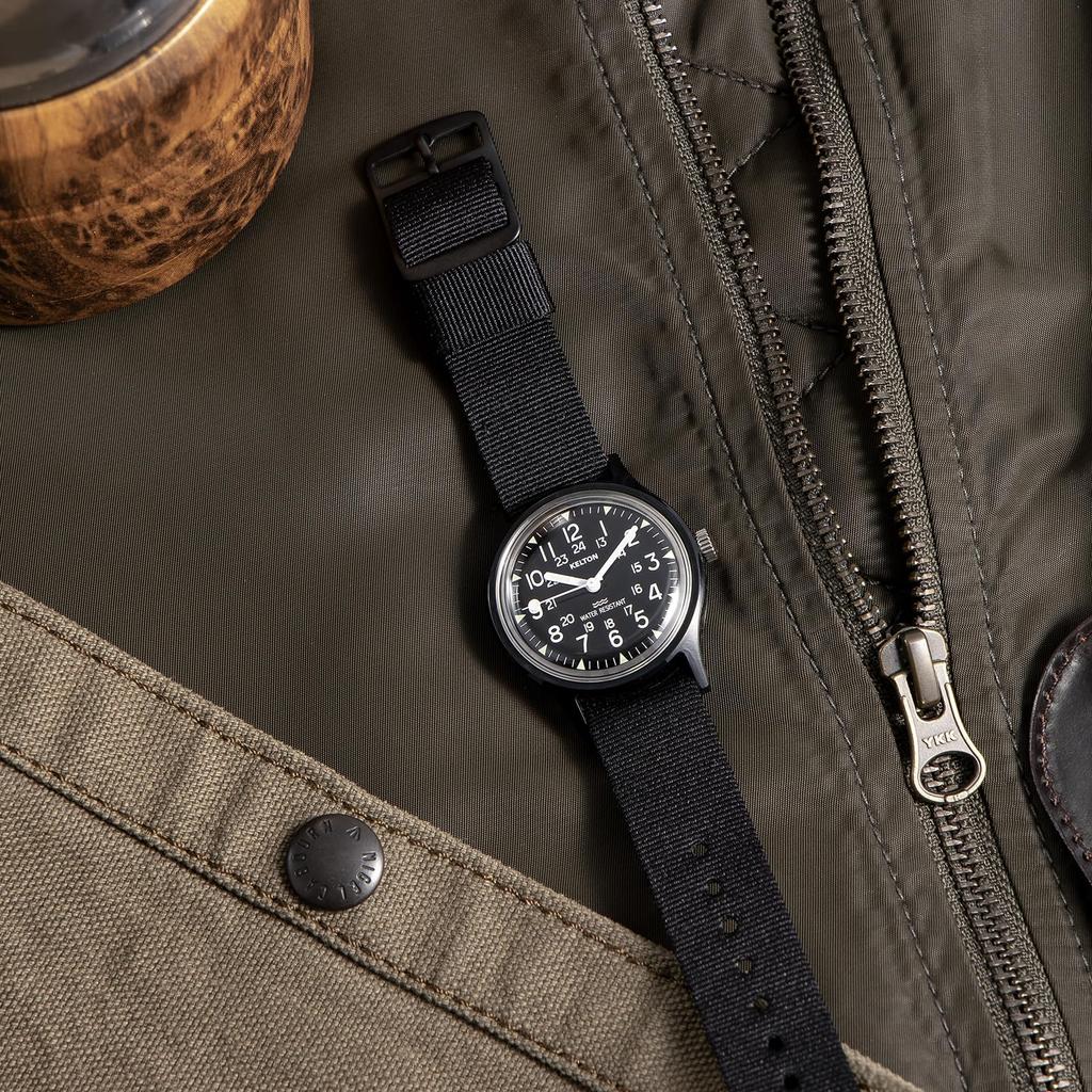 Jungle Camper Watch 9123222J Black [Kelton] Men's [Item]