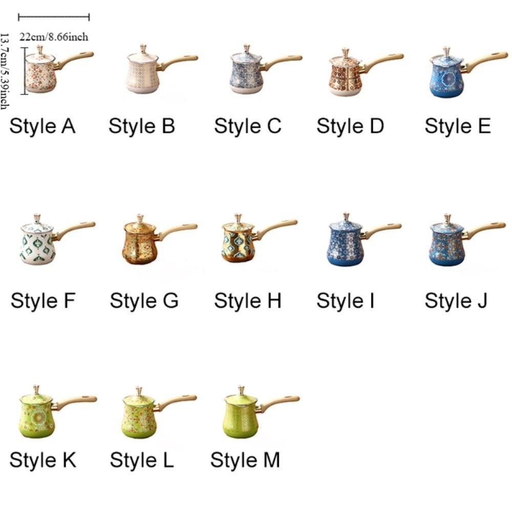 550ml Turkish Coffee Pot Stainless Steel Milk Pot Multifunctional Butter Melting Pot  Kitchen