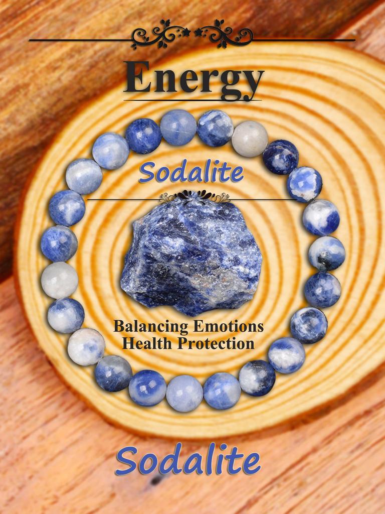 Real Natural Labradorite Stone Bead Bracelet Men Women Vintage Black Flash Stone Bracelet with Original Natural Crystal Gift