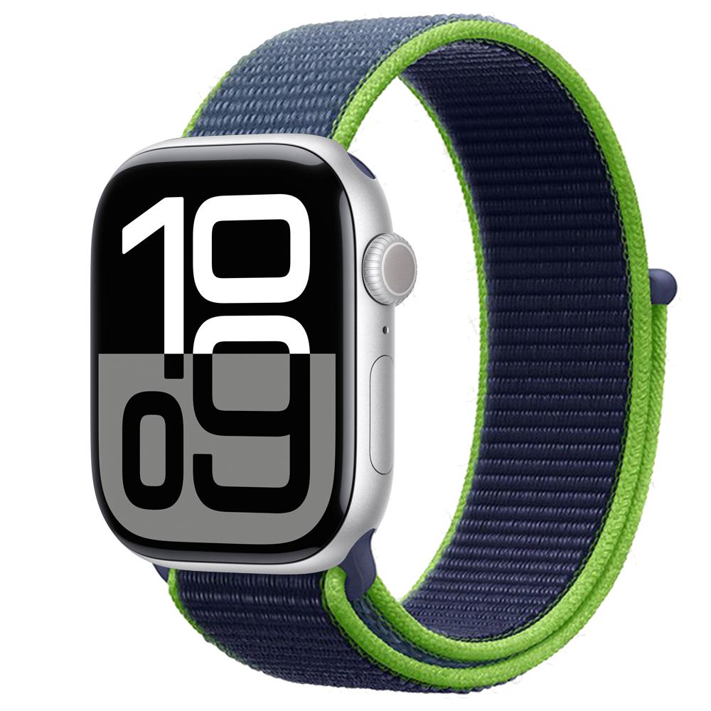 Cinturino in Nylon a Passante Per Apple Watch Bands 46mm 44mm 40mm 41mm 45mm 42mm Cinturino Originale iWatch Serie 11 10 SE 9 8 Ultra 3