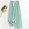 Cotton Silk Pajama Pants for Women, New Summer Style, Thin Cotton Casual Pants, Can Be Worn Outside, Large Size Home Pants