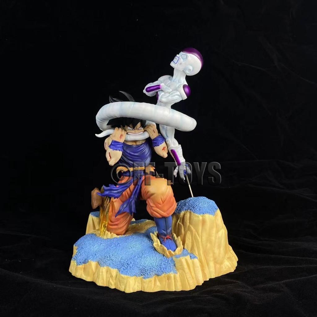 27cm Drogan Boll Z Figure Son Gocool Bite Frieza Figurine Pvc Action Figures Gk Statue Collection Model Toys Gifts