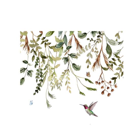 Autocollant pour abattant de WC Fleurs Autocollant Mural de Salle de Bain Adhésif DIY Imperméable Décalcomanies Florales pour Abattant de WC Décoration de Chasse d'Eau de Salle de Bain