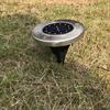 1pcs 12-LED Solar Power Buried Light Under Ground Lamp Outdoor Path Way Garden Decking Warm White Light Lawn Lamp