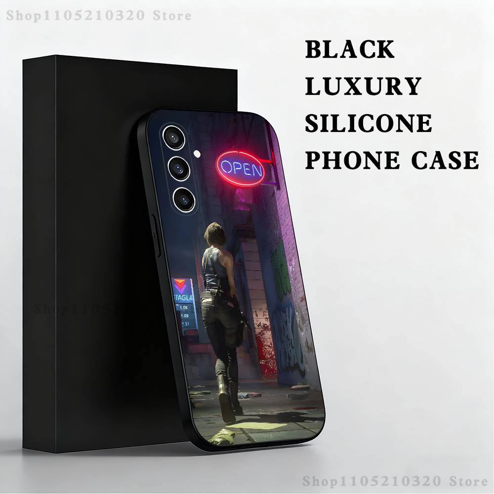 Game R-Resident E-Evil Video  Phone Case For Samsung S25,S24,S21,S22,S23,S30,Ultra,S20,Plus,Fe,Lite,Note,10 Black Soft Shell SamsungS8