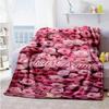 Rose Personalized Name Blanket Cozy Customizable Blanket Soft Warm Cozy Versatile for Office Chair Seaside Picnics Livingroom Four Seasons Multipurpos