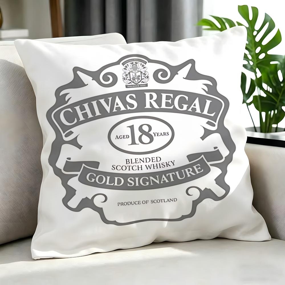 alcohol Chivas Regal Cushion Cover Cushion Cover Set Pcs x x x Pillowcase Decorative Sofa Home Decor