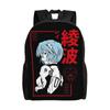 Zaino Neon Genesis Evangelion EVA borsa ita Asuka zaino Kawaii Lavoro Ufficio Grande Capacità Rucksack