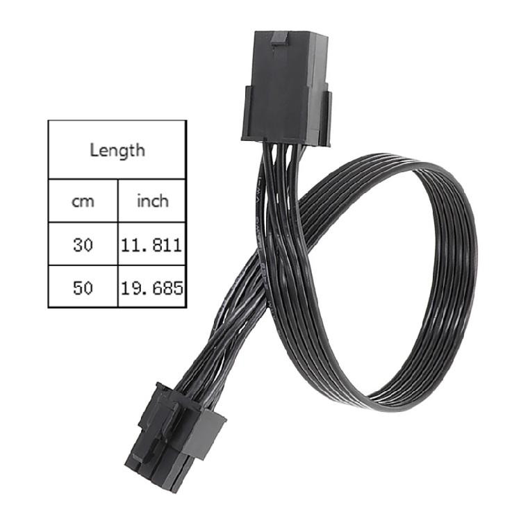 6Pin Extension Cable 6pin to 6pin PCIE Power Cable for Computer Graphics Cards 6Pins Power Extender