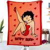 Betty Boop Betty Double-sided Flannel Soft Blanket Air Conditioner Blanket Airplane Blanket Sofa Blanket