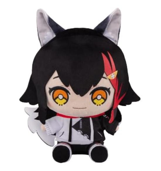 Hololive Friends with U Ogami Mio Plush Figure Hoodie Costume Miosha