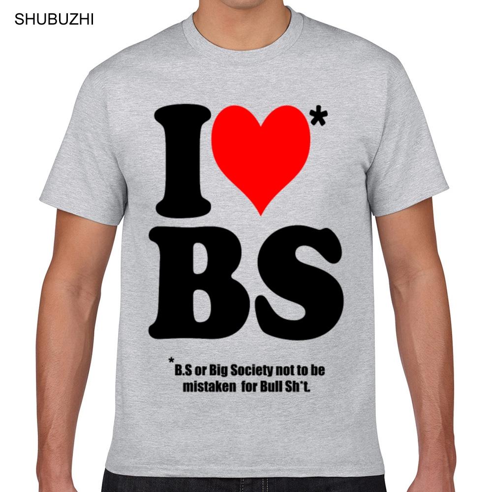 

Tops T Shirt Men i love bs Hip Hop Vintage Custom Male Tshirt male brand teeshirt men summer cotton t shirt S