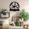Customized Cockerel Crazy Metal Wall Art Unique Personalized Rooster Name Sign Room Decor Perfect Rooster Theme