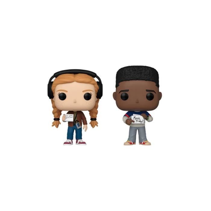 Figurine - POP TV - Stranger Things S4 - Pack De 2 - Max & Lucas - Multicolore