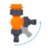 1PC Garden Hose Connector Faucet Adapter For 1/2 Inch Hose Reel Cart Plastic Click-lock Quick ConnectionFor Watering Irrigation