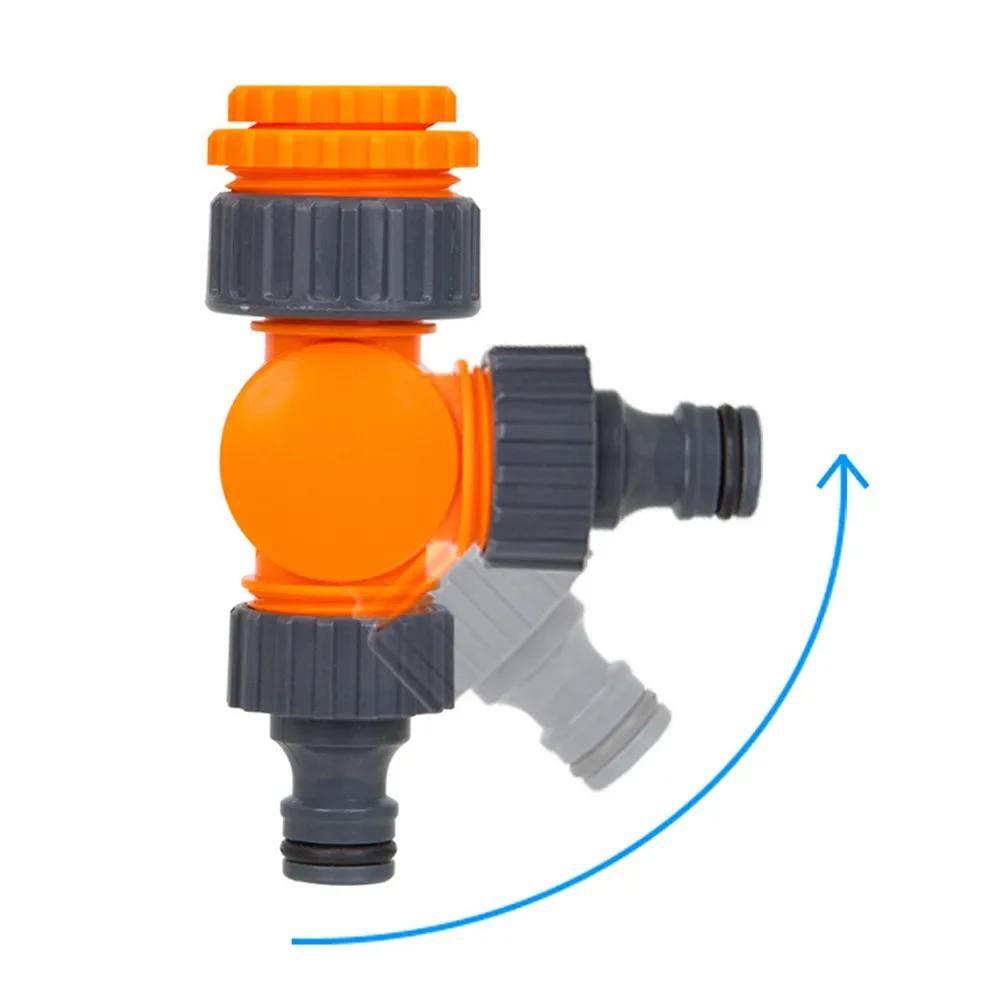 1PC Garden Hose Connector Faucet Adapter For 1/2 Inch Hose Reel Cart Plastic Click-lock Quick ConnectionFor Watering Irrigation