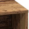 LED Sideboard in Rustic Wood Look 71 x 34.5 x 75 cm Engineered Wood