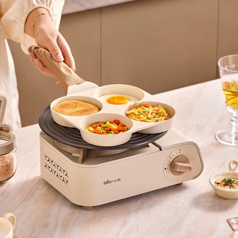 Bear Ceramic Non-Stick Breakfast Frying Pan