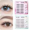 DIY Adhesive False Eyelashes Wispy False Eyelash Clusters Sweet Self-adhesive Lash Clusters  Girls