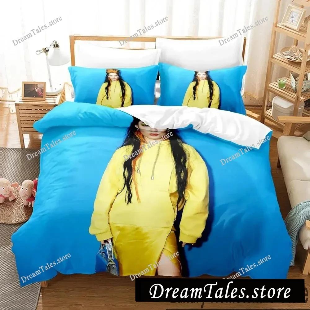 3D Print Rina Sawayama Bedding Set Boys Girls Twin Queen King Size Duvet Cover Pillowcase Bed boys Adult Home Textileextile
