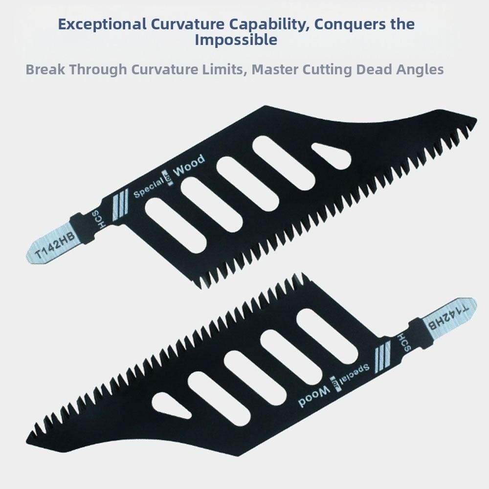 5/10Pcs Special-shaped Jigsaw Blade Heavy Duty T-shaped Handle Scroll Saw Blades Fine Cutting Saw Wood Power Tool Accessories