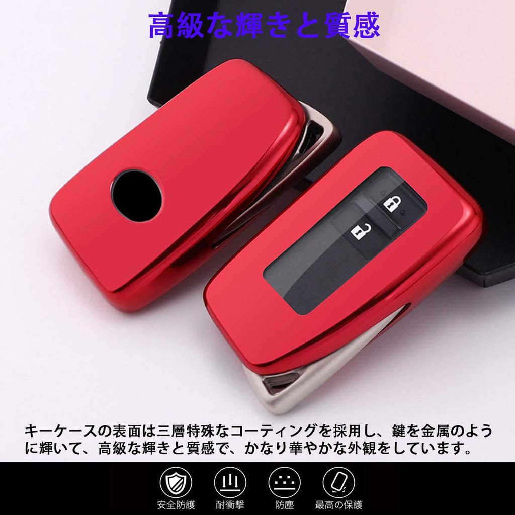 (PELKERDR) Lexus RX RC IS GS NX LX Exclusive Premium Key Case Key Cover