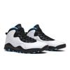 Air Jordan 10 Retro 'Powder Blue' 2014 (Unisex) White / Dk Powder Blue-Black Vintage Basketball Shoes 310805 106
