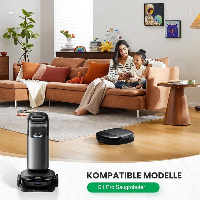 Staubsaugerbeutel für Eufy S1 Pro Roboterstaubsauger, Ersatzbeutel mit großer Kapazität, Zubehör