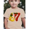 6 7 Six Seven Funny Italian Brainrot Kids Gamer Meme T-Shirt for Boys T-Shirt Short Sleeve Tops Fashion Y2k Children's Clothing