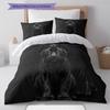 Cartoon Pattern Bedding Quilt Set Quilt Cover Pillowcase Home Decoration Birthday Gift (1 * Duvet Cover + 2 * Pillowcase, Without Core)