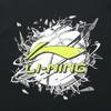 Li Ning Basketball Print Round Neck Short Sleeve T-Shirt Comfortable Skin-Friendly Versatile Shorts Casual Sports Suit AHSUA05-2+YKSV129-1