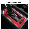 Betterhumz For Ford F-150 SVT Raptor 2015- Made of Alcantara Auto Gear Shift Switch Trim Stickers Car Interior Accessories
