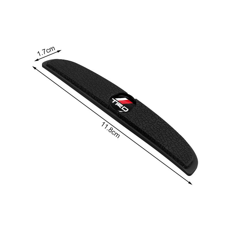 4pcs Car Door Anti-Collision Strip Rearview Mirror Protection Sticker for Toyota TRD Prius Avensis Rav4 Auris Yaris Verso Land Cruiser