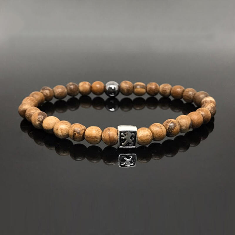 

Agarwood Germanium Health Bracelet