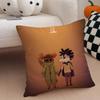 Game Little Nightmares Pillow Case Anti-dustmite Pillowcase Invisible Zipper Silky Short Plush Sofa Cushion Cover