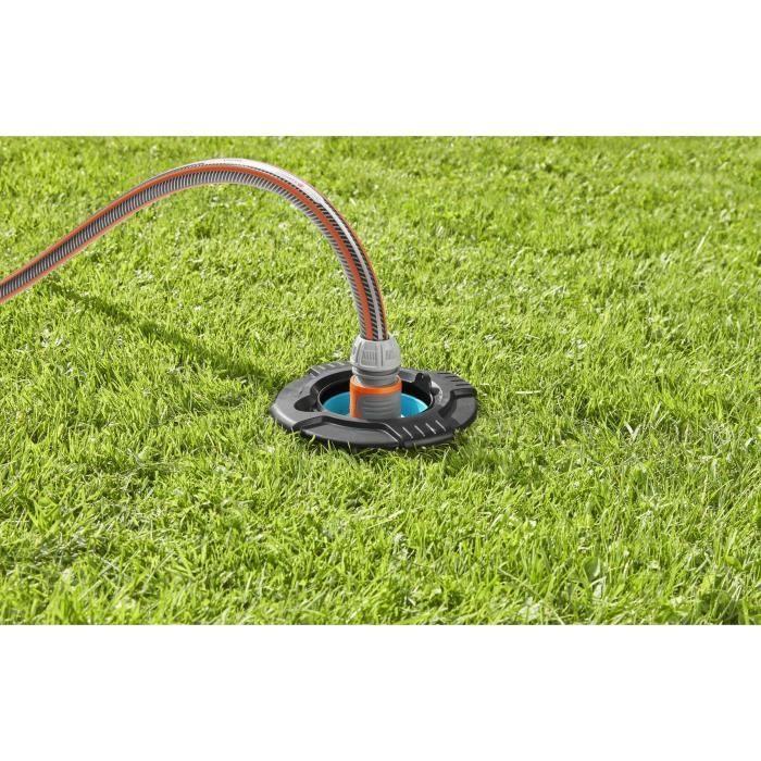 Prise d’eau enterrée GARDENA pour Pipeline System – Filetage mâle 3/4 – Vanne d'arrêt intégrée – Montage souterrain (8266-20)