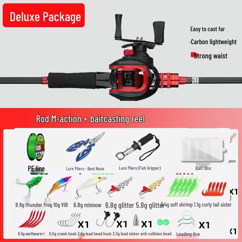 Oeny Lure Fishing Rod Set