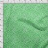 oneOone Cotton Flex Green Fabric Batik Sewing Craft Projects Fabric Prints By Yard 40 Inch