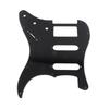 Electric Guitar Pickguard PVC Plastic Guard Scratch Board Front Plate Panel Cover Instrument Accessories 1 Layer Black