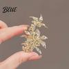 Detailed Craftsmanship Brooch Women Osmanthus Shape Retro Style Pin Suits