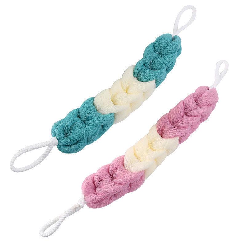 Durable Thickened Bath Ball & Back Scrubber Towel Set for Adults