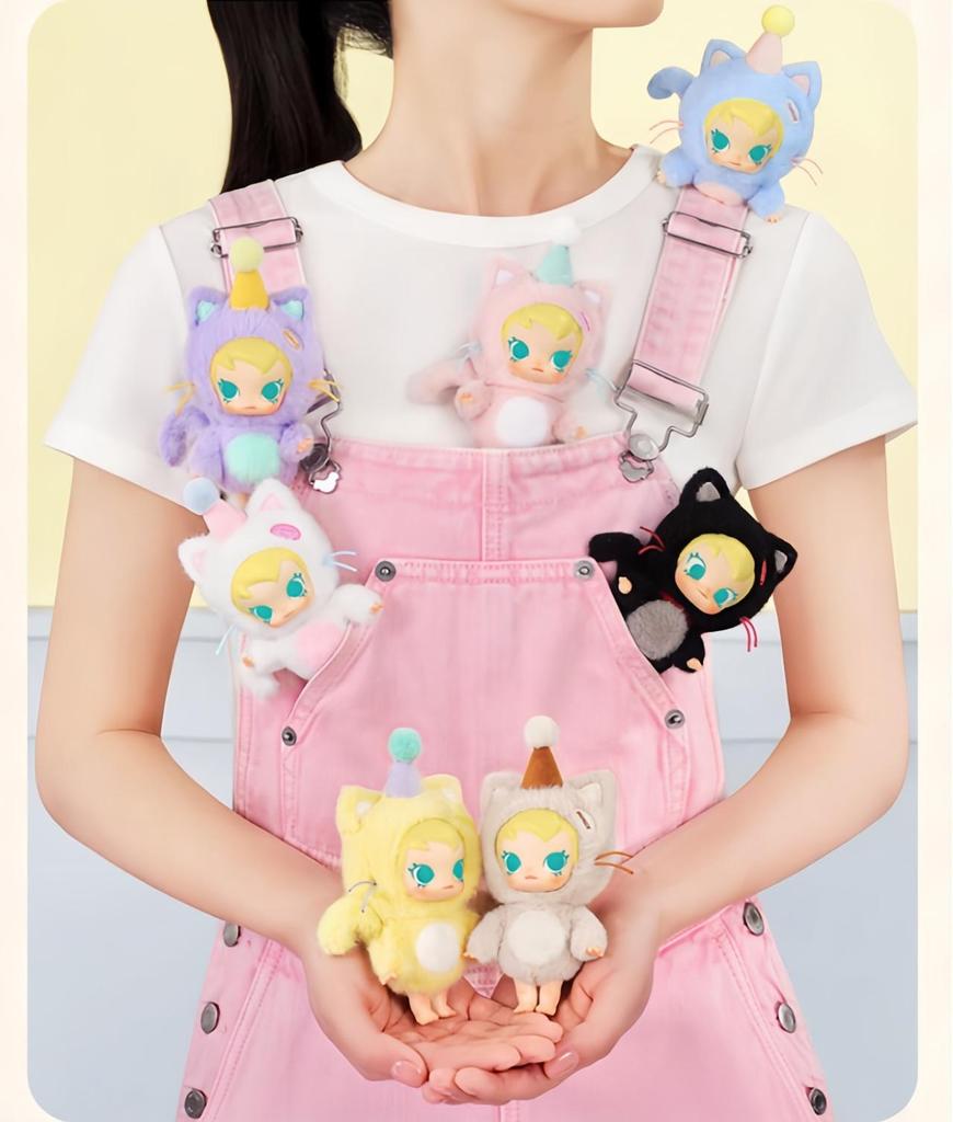 POP MART Baby Molly Pocket Friends Series – Soft Vinyl Blind Box (Single Box / Full Set of 6)