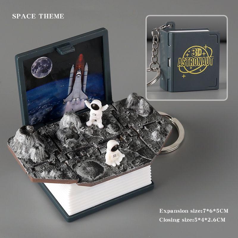 3D Vyskakovací sportovní kolekce klíčenek: Fotbal, Basketbal, Dinosaurus a Vánoční Kouzlo Antistresová Hračka Dárek.