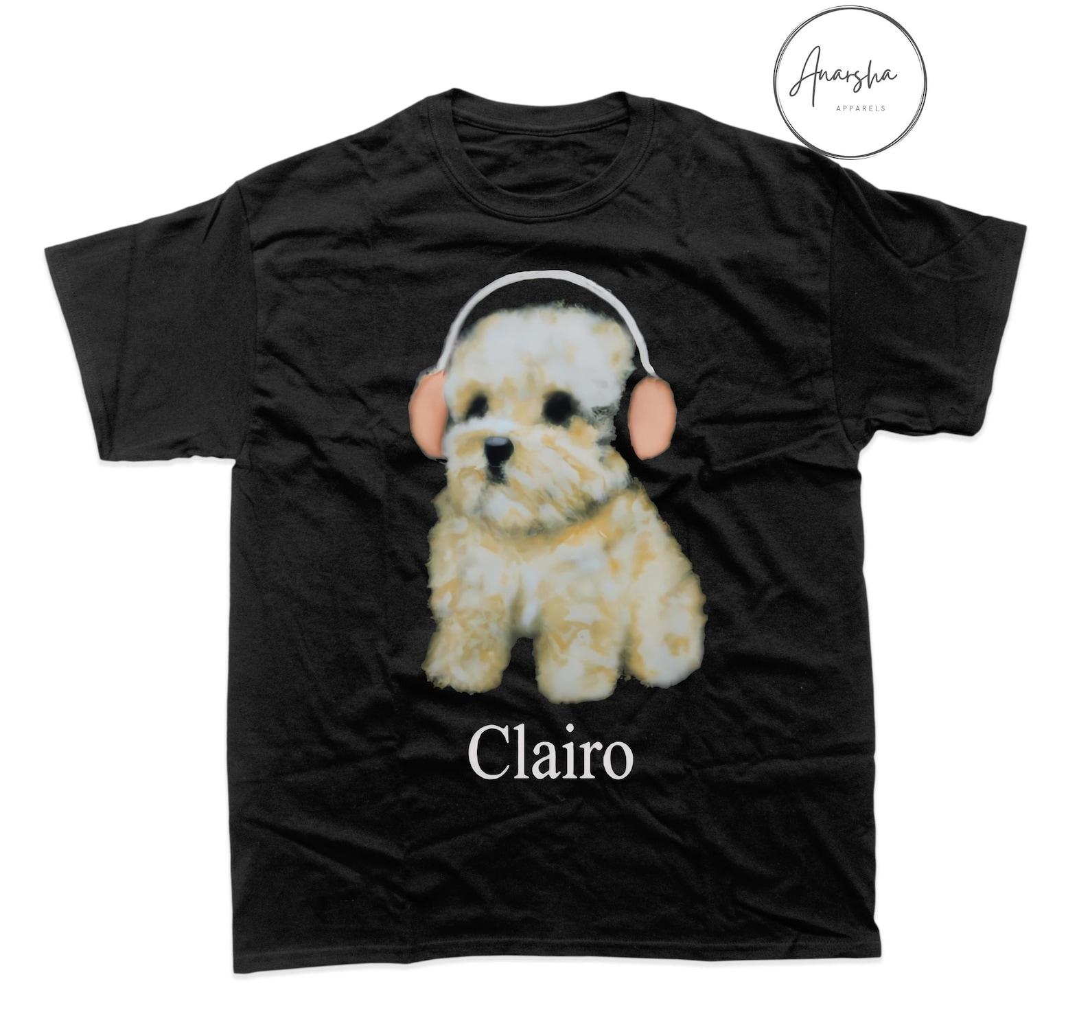 Clairo Dog Graphic Tee - Gildan 5000 T-Shirt S
