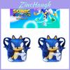 Mochila Escolar Infantil Estampada 3D Sonic The Hedgehog Para Crianças Arte Colorida Perfeita Para Fãs de Videogames!
