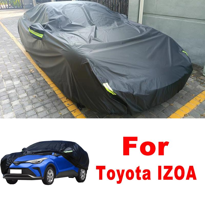 For Toyota IZOA Car Full Outer Covers Outdoor Waterproof Dustproof Sun Rain Snow Protection Exterior Car Accessories