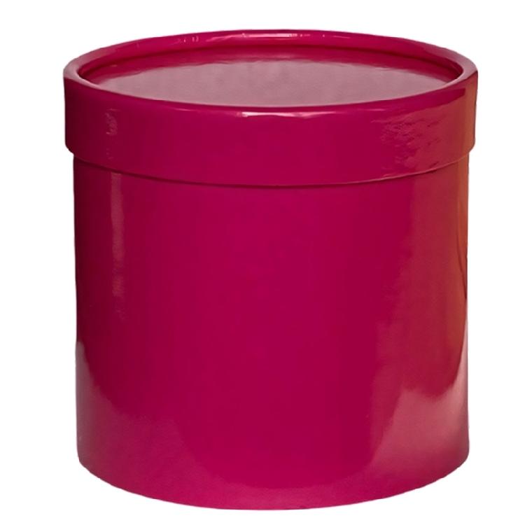Gift Packaging Paper Box Small Flower Arrangement Bucket Round Cardboard Gift Box for Birthday Party Valentines Day